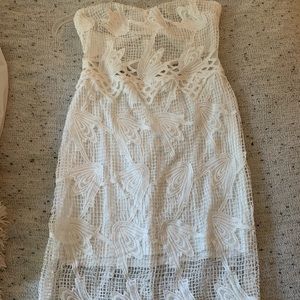 Charlotte Russe Dresses - White strapless dress Charlotte Russe Dresses - White strapless dress